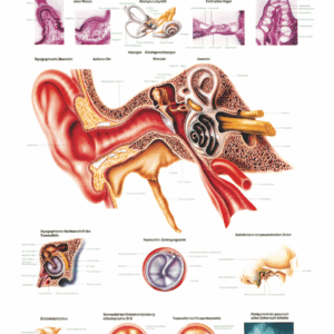 The Human Ear Anatomical Chart